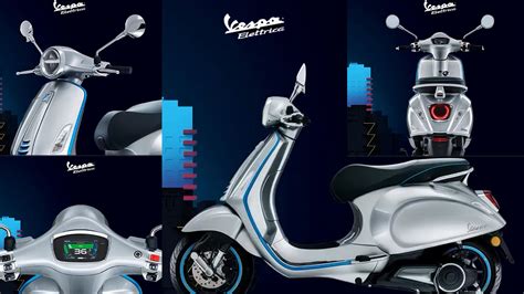 Mengenal Skuter Listrik Pertama Dari Vespa Vespa Elettrica Desain