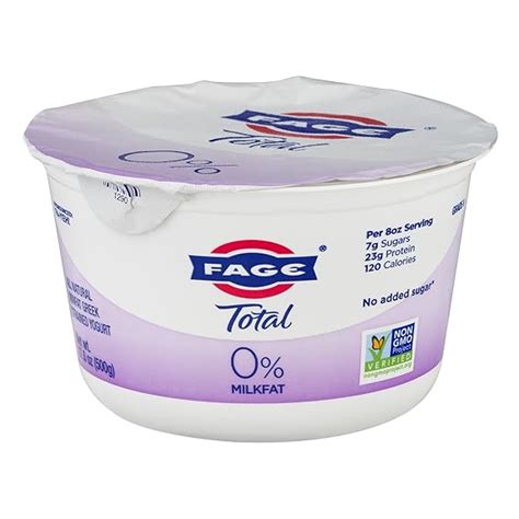 Fage, Fat Free Plain Yogurt, 17.6 Ounce: Amazon.com: Grocery & Gourmet Food