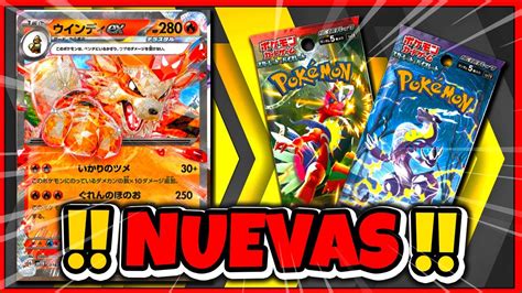 Mas Cartas Pokemon Escarlata Y Purpura Todas Las Novedades Se Viene