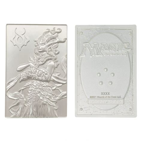 Limited Edition Silver Plated Metal Card Vraska Magic Buy Your