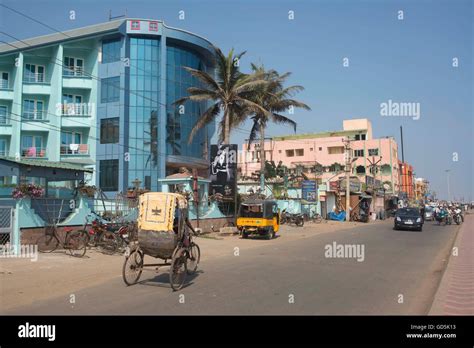 Hotels, marine drive road, puri, orissa, india, asia Stock Photo - Alamy