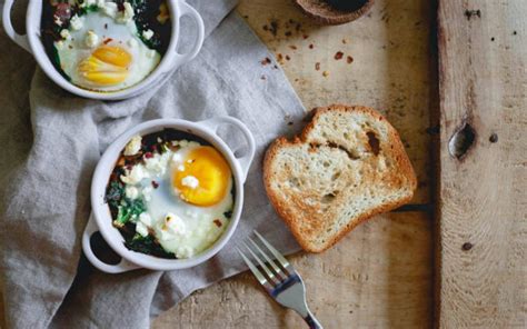 Kale and Feta Egg Bake - Easy Kale and Feta Egg Bake