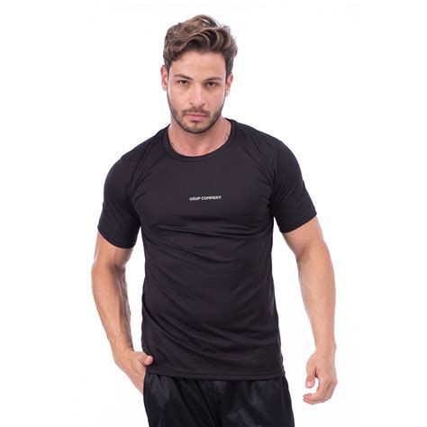 Camiseta Dry Fit De Poliester Malha Fria Academia Masculina Shopee Brasil