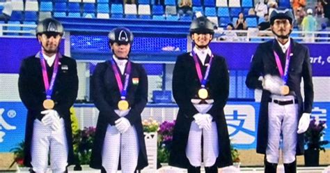 Asian Games 2023 India Win Historic First Equestrian Gold Medal In 41