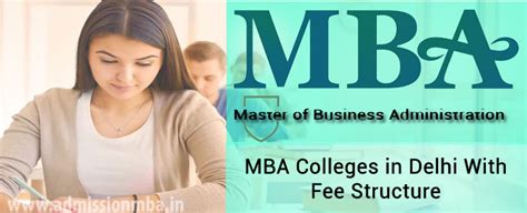 Delhi Colleges Fees for MBA/PGDM Admissions 2024 [Updated]