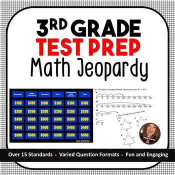 Rd Grade Math Fsa Staar Parcc Test Prep Review Game Show State Test