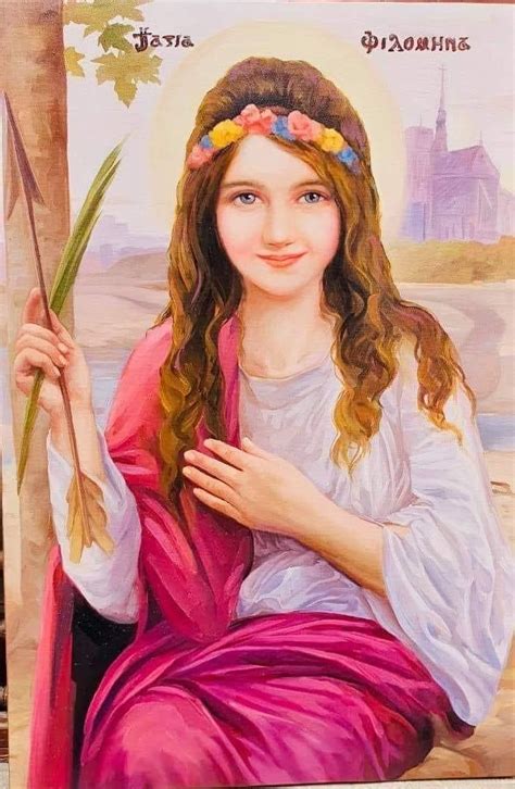 Pin On Saint Philomena Santa Filomena Catholic Images Saint Teresa