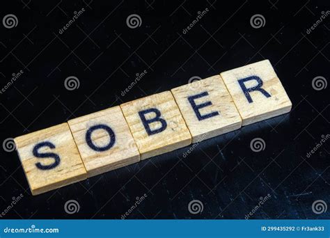 sober stock photo image  sobriety drinking word