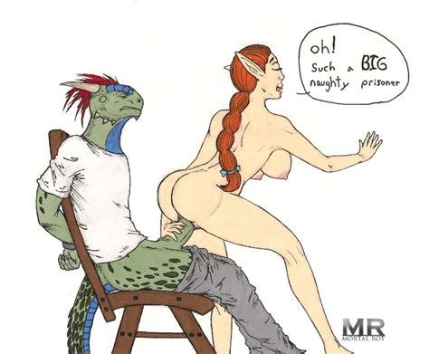 Rule 34 Anthro Argonian Bluekangaroo Bosmer Chair Closed Eyes Clothed