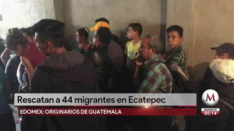 Rescatan A 44 Migrantes Hacinados En Casa De Ecatepec Grupo Milenio