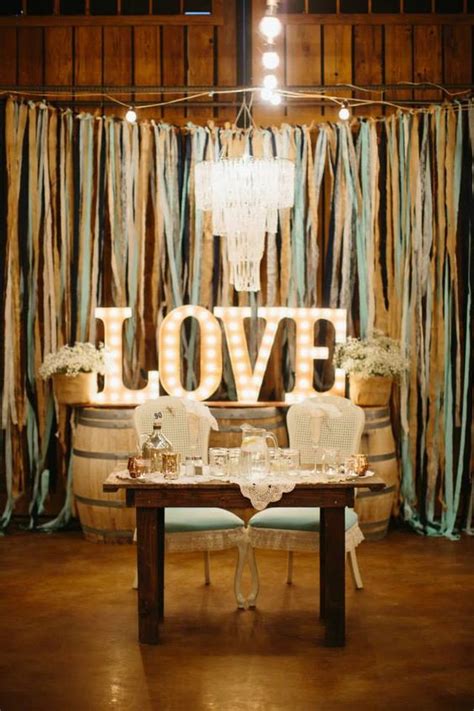 Top 20 Rustic Country Wedding Sweetheart Table Ideas Page 2 Of 4 Deer Pearl Flowers