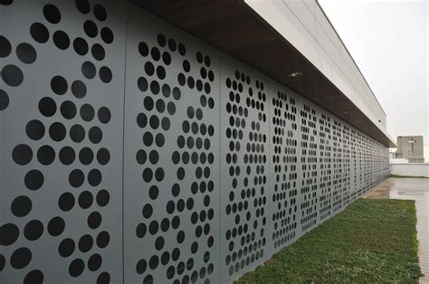 Perforated Metal Panel Fence Design Perforated Metal