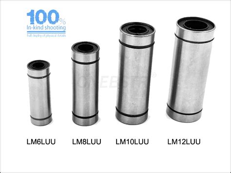 Linear Bearing Extended Type LM6LUU LM8LUU LM10LUU LM12LUU CNC Linear