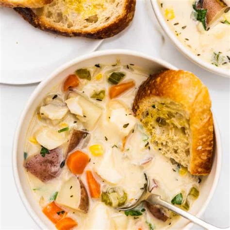 Healthier Fish Chowder Recipe - The Endless Meal®