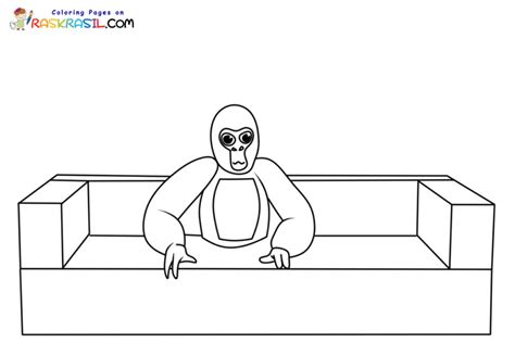 Gorilla Tag Vr Coloring Pages Coloring Pages