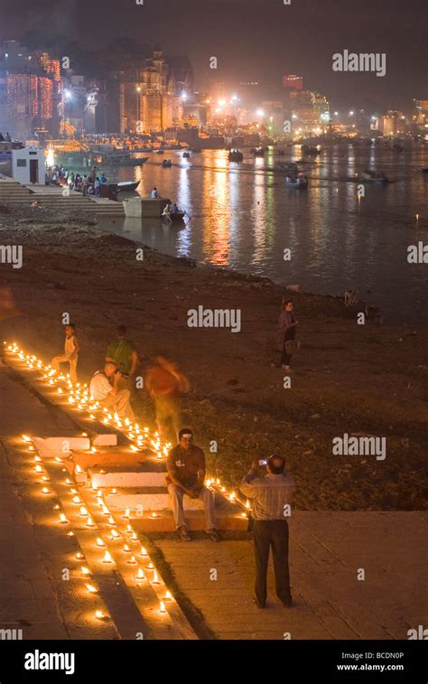 Diwali - a festival of lights, in Varanasi, India Stock Photo - Alamy