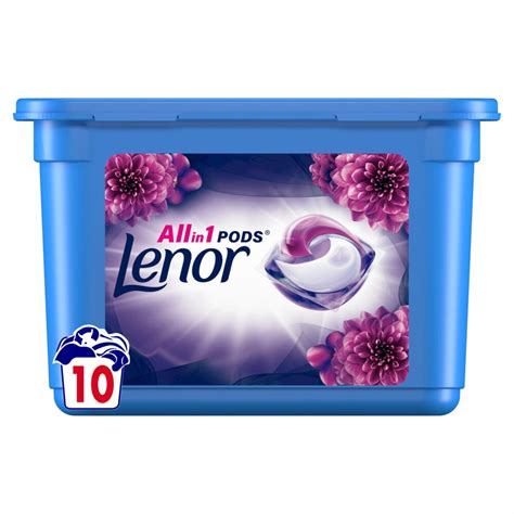 Lenor Wasmiddel All In Pods Amethist Bloemen Boeket Stuks Plein Nl