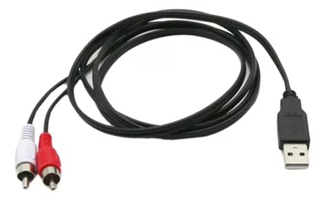 Enchufe Macho Usb A A 2 Cables Av Hembra Rca New Cuotas sin interés