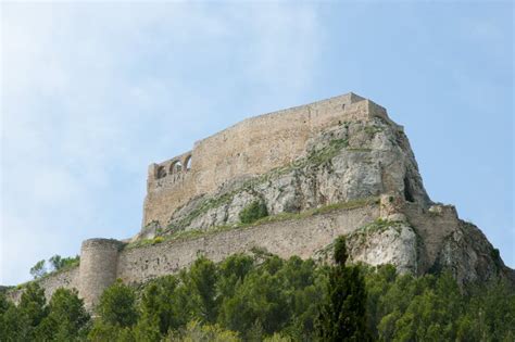 Morella Castle - Spain stock photo. Image of historical - 92052830