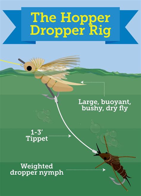 Try Multiple Fly Rigs For Trout Fishing Tandem Nymph Hopper Dropper