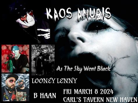 Kaos Anubis Carls Tavern New Haven 8 March 2024