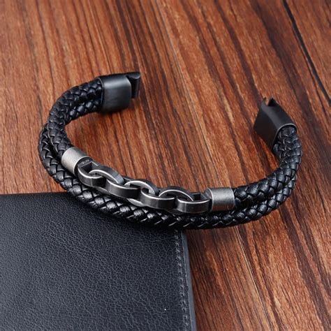 Leather Men's Bracelet