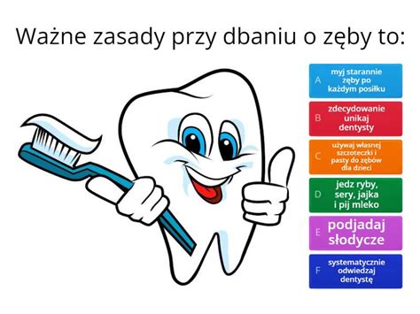 Jak dbać o zęby Quiz