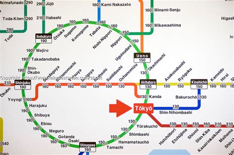 Tokyo Metro Subway Map