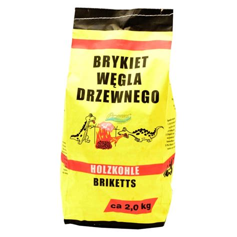 Brykiet Węgla Drzewnego do Grilla 2kg 5901549558036 Cena Opinie