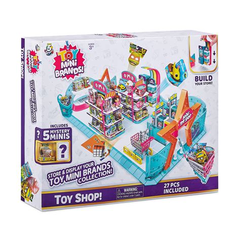 5 Surprise Toy Mini Brands Mini Toy Shop Playset Series 1 By ZURU With