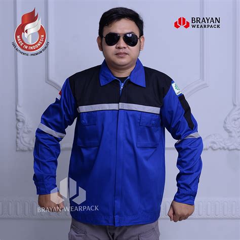 Jual Baju Proyek Safety Wearpack Atasan Kemeja Kerja Pakaian Dinas