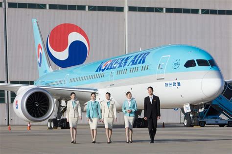 Korean Airs First B787 9 Unveiled In February 2017