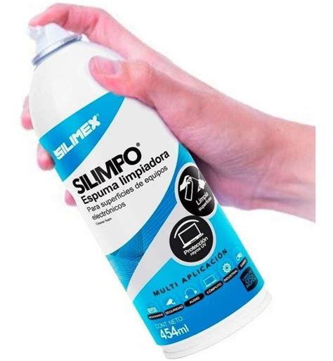 Espuma Limpiadora SILIMEX SILIMPO 454ml OfficeTech Mx