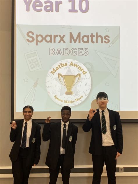 Sparx Maths Badges Smestow Academy