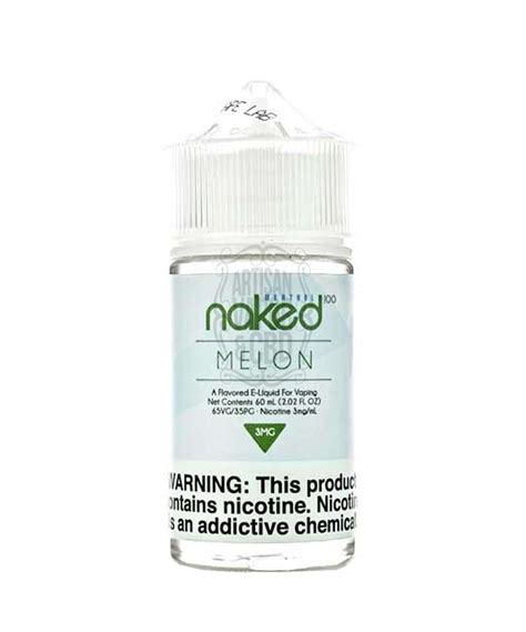 Naked ML Melon Artisan Vapor CBD L Vape Shop L Smoke Shop Delta THC Elf Bar EB