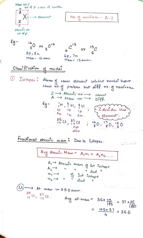 SOLUTION Ch 11 Nuclei Class 12 Neet Physics Handwritten Notes Studypool