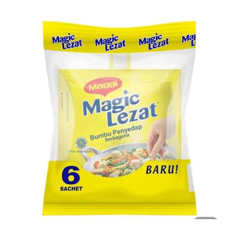 Jual Maggi Magic Lezat Bumbu Penyedap Serbaguna 6 X 7 G Shopee Indonesia