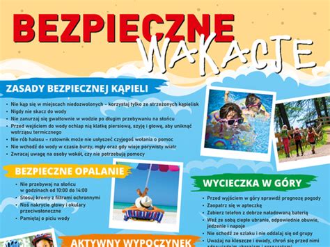 Bezpieczne Wakacje Gminny Zesp O Wiaty W Paw Owicach