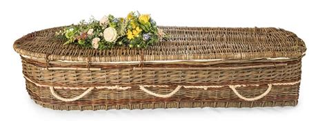 Coffin Casket Wicker Basket Willow Handcrafted Ecological - Etsy