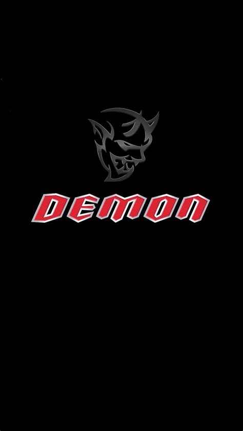 Dodge Challenger Demon Logo Wallpaper - Xiomara-has-Weaver