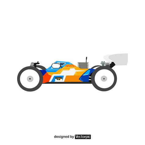 Design Nitro Buggy Rc Car Free Vector VECTORPIC