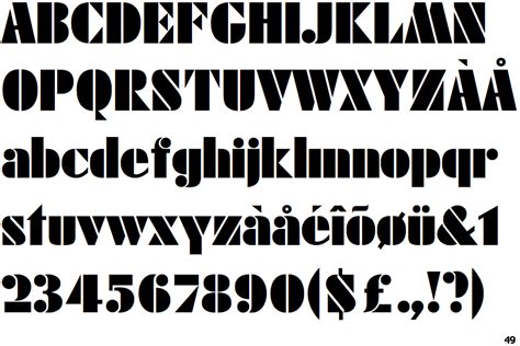 Identifont Futura Black