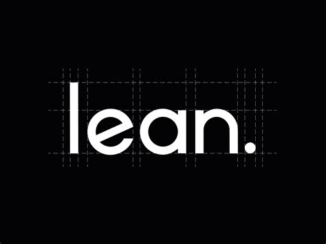 Dribbble - Lean Logo with guidelines-20-20.png by Alan Jacob George