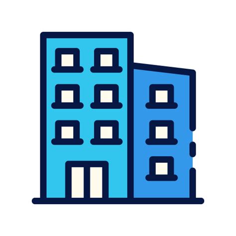 Apartment Free Buildings Icons