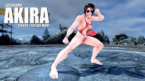 Tekken 7 Arcade Mode Lifeguard Akira YouTube