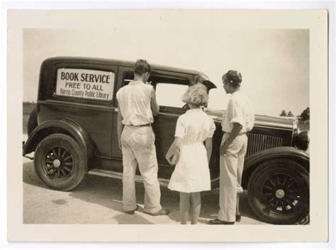 Harris County Public Library began with $6,500 and 3,455 books. Now it