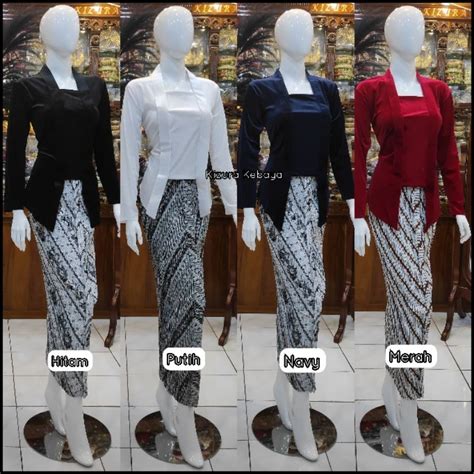 Jual Kebaya Bludru Kutubaru Atasan Shopee Indonesia