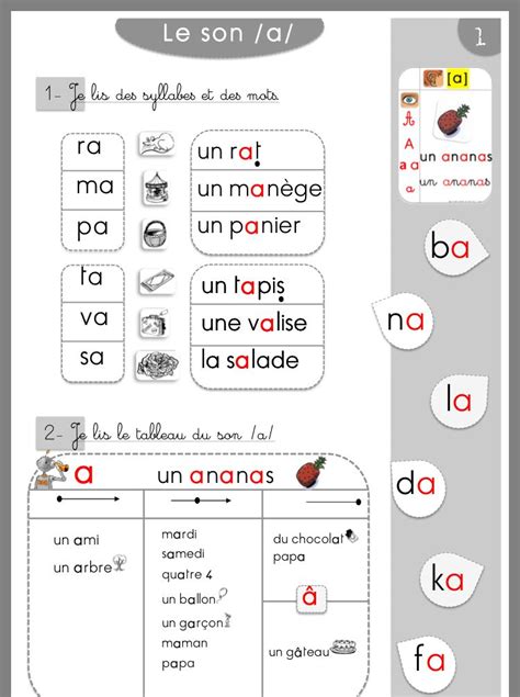 Pingl Par Audrey Sur Travail Scolaire En M Thode Syllabique