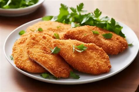 Recette facile escalopes de poulet panées rapide et délicieuse Que