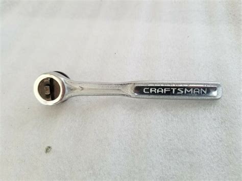 Vintage V Craftsman 43178 1 4 Dr Quick Release Thumb Wheel Ratchet